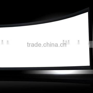 16:9/ 2.35:1 curved Fixed Frame projection screen/ projector screens