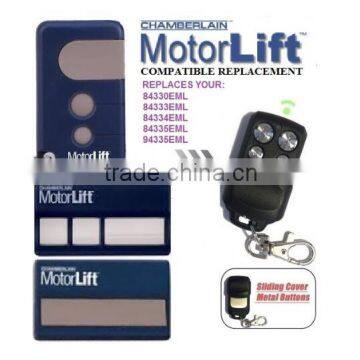 MOTORLIFT remote control ,MOTORLIFT 84330eml remote control ,MOTORLIFT garage door remote