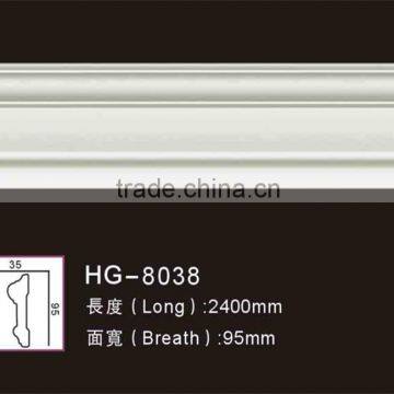 polyurethane foam wall decorative panel moulding for interior decoration