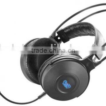 Factory wholesale silent disco headphone with colorful LED light up