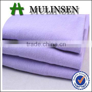 Shaoxing textile plain dyed OE 30s viscose rayon elastic knitted fabric