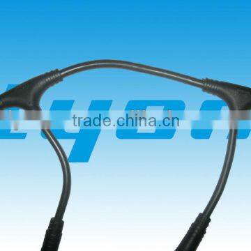 IP68 waterproof power cable T shape