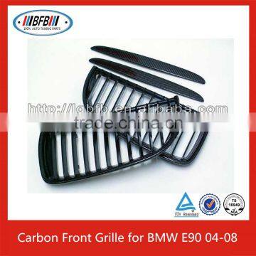 Euro Style Replacement Carbon Black Front Grille For BMW E90 04-08 Pre-facelift 3 Series photo-3