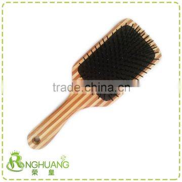 2016 new design square Bamboo hair brush