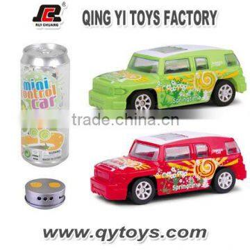 1:36 4 Channels Mini SERSONS DESIGN IR Car Coke Can Mini RC Car New Kids Toys for 2012