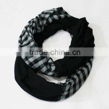 Patch infinity scarves loop scarves super soft circle scarf