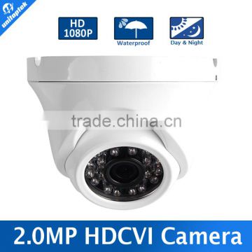 Waterproof IR 20M Dome Outdoor 1080P HD CVI Camera Support Night-vision 2.8mm Lens Color White