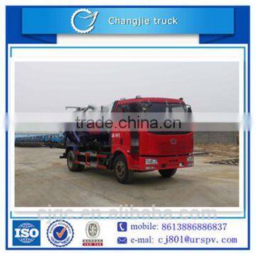 High quality Chassis & factory price high pressure suction truck for sale