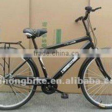 Qualified black 26" bicycle for adult