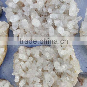 Light Smoky Quartz Cluster Rough Crystal Stones for Home Decor photo-3