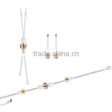 Fishbone Design European Style Jewelry Sets for Young Girls 2016 Coolman Jewelry photo-2