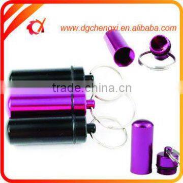Colorful Aluminum pill box with printing logo