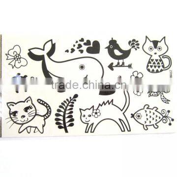 Wholesale custom water transfer temporary body tattoos sexy arm tattoo sticker waterproof non-toxic body tattos