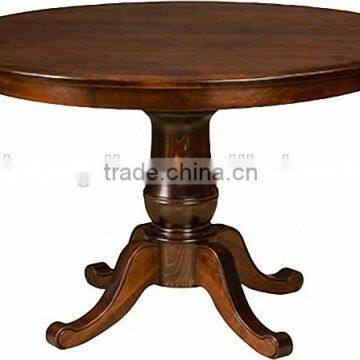 2014 hot sales restaurant table with chrome leg