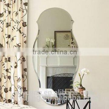 Irregular shapes 5mm custom decorative wall mirror