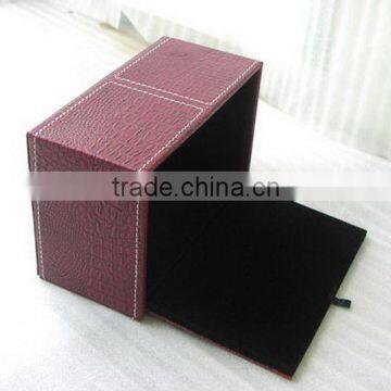 China Newest Leather Decorative Tissue Box photo-3