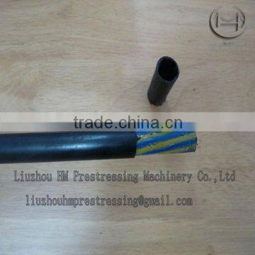 Unbonded epoxy prestressed steel strands and of finished cable products