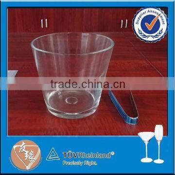 Quality glass material 2L antique champagne bucket