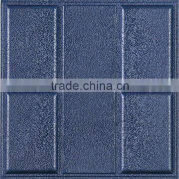 PU Leather High Quality Rose Pianting Carving Panel