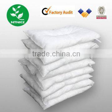 ISO9001:2008 White 100% PP Oil Absorbent Pillow