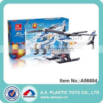 71PCS new toy helicopter block toy mold