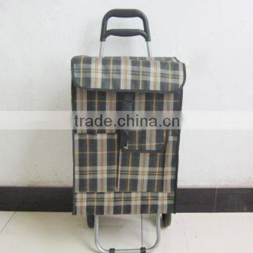 Promotion! Two Wheels Foldable Shopping Trolley Bags Cart