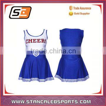 Stan Caleb 2016 New Hot Sexy Dry Fit Cheerleading Uniforms With Your Own Logo Cheerleader Dress photo-3
