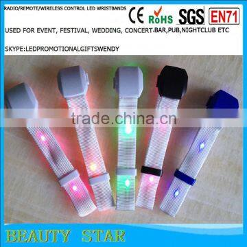 Hot selling bracelet led,promotional bracelet led for party,event,festival,show China factory&supplier