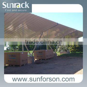 solar power plant solar carport structures