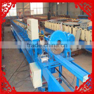 JCX-80-300mm/60-200mm-J1, Mitsubishi PLC Hydraulic Cutting Downspout pipe forming machine