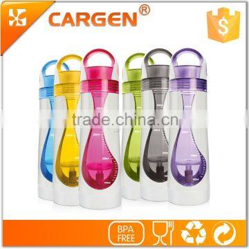 New easy grip design leak-resistant 500ml plastic water bottle infuser tea bottle