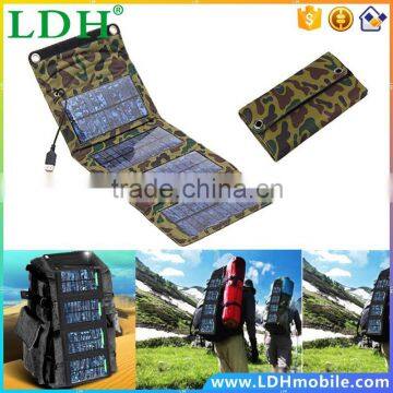 5V 7W Portable Folding Solar Panel Source Power Mobile USB Charger for Cell phones GPS Digital Camera PDA