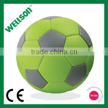 PVC foamed soft hand sewn soccer ball