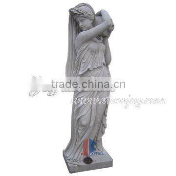 China Modern White Marble Statue Sculpture