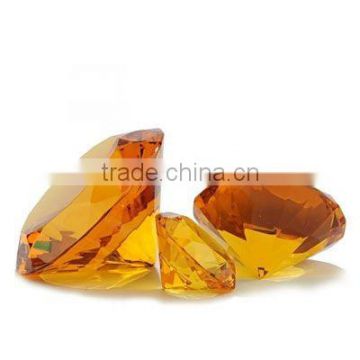 amber crystal diamond decors