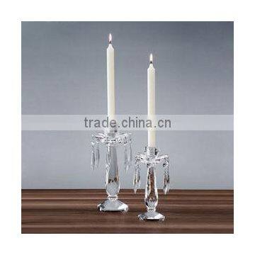 lotus crystal candle holder