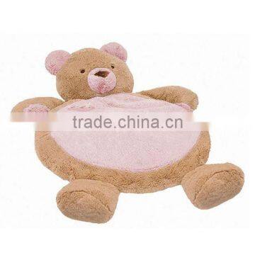 pink Bestever teddy bear baby mat