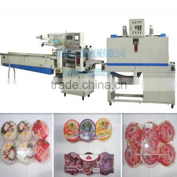 Automatic Instant Noodle Cup Heat Shrink Packing Machine