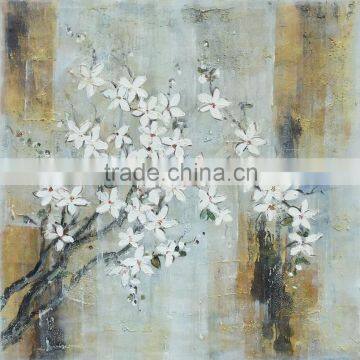 SH055 High Quality Modern Fashion Beautiful Flower Pot Oil Canvas Painting