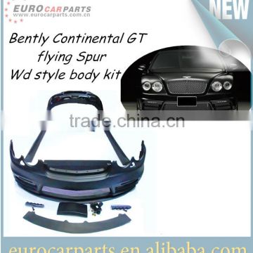 high quality FRP Bent-ly Continental flying spur conversion black bison Wd design body kit fitting for bent-ly 2009~ year