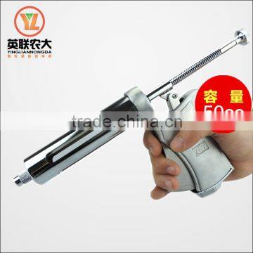 semi automatic 50ml veterinary metal syringe for animal