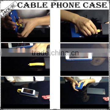 2016 New Products Silicon Phone Cable Case photo-6