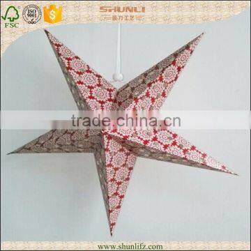 USA wholesale products 2016 all star paper star lantern