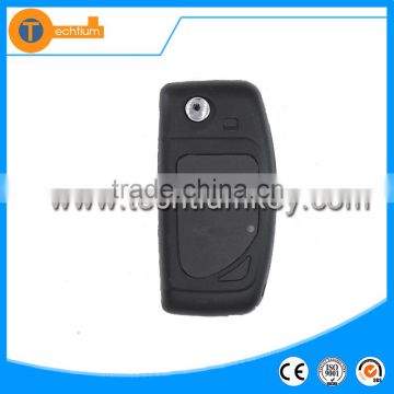 2 button Modified remotecar key blank with logo uncut blade and ABS material for Chevrolet Epica