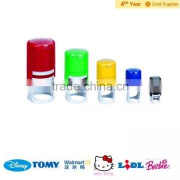 high quality plastic handle office rubber stamp