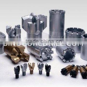 Non - Coring PDC Drill Bits AND PDC Concave Three - Wing Drill Bits