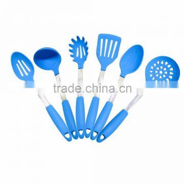 Silicone and stainless steel Kitchen Cooking Utensils and cook ware