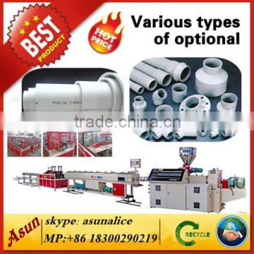 PVC plastic drainage pipe machinery