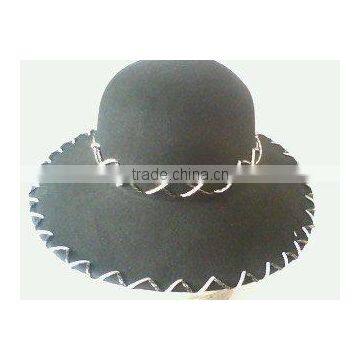 ladies' fashion wool felt hat