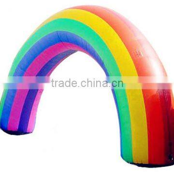 High Quality Inflatable Rainbow Arch